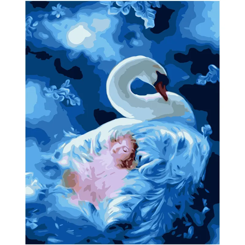 Painting By Numbers DIY Dropshipping 40x50 50x65cm Beautiful swan goddess Figure Canvas Wedding Decoration Art picture Gift
Painting By Numbers DIY Dropshipping 40x50 50x65cm Beautiful swan goddess Figure Canvas Wedding Decoration Art picture Gift