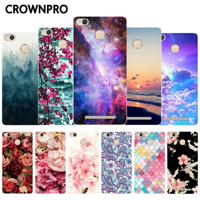 CROWNPRO Phone Case FOR Xiaomi Redmi 3 PRO Soft Silicone Cover Case 5.0" Xiaomi Redmi 3S 3 PRO 3 S Painting TPU Back Protector
CROWNPRO Phone Case FOR Xiaomi Redmi 3 PRO Soft Silicone Cover Case 5.0" Xiaomi Redmi 3S 3 PRO 3 S Painting TPU Back Protector