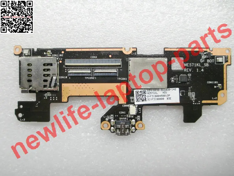 Оригинальное зарядное устройство для Nexus 7 ME571KL USB плата сенсорного управления ME571KL_SB REV 1,4 60NK0090-SU1030 тест хорошая Бесплатная доставка
Оригинальное зарядное устройство для Nexus 7 ME571KL USB плата сенсорного управления ME571KL_SB REV 1,4 60NK0090-SU1030 тест хорошая Бесплатная доставка