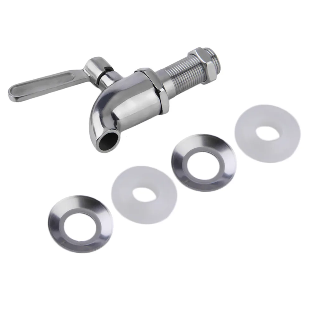 Durable Stainless Steel Beverage Drink Dispenser Wine Barrel Spigot/Faucet/Tap for Home Bathroom Kitchen
Durable Stainless Steel Beverage Drink Dispenser Wine Barrel Spigot/Faucet/Tap for Home Bathroom Kitchen