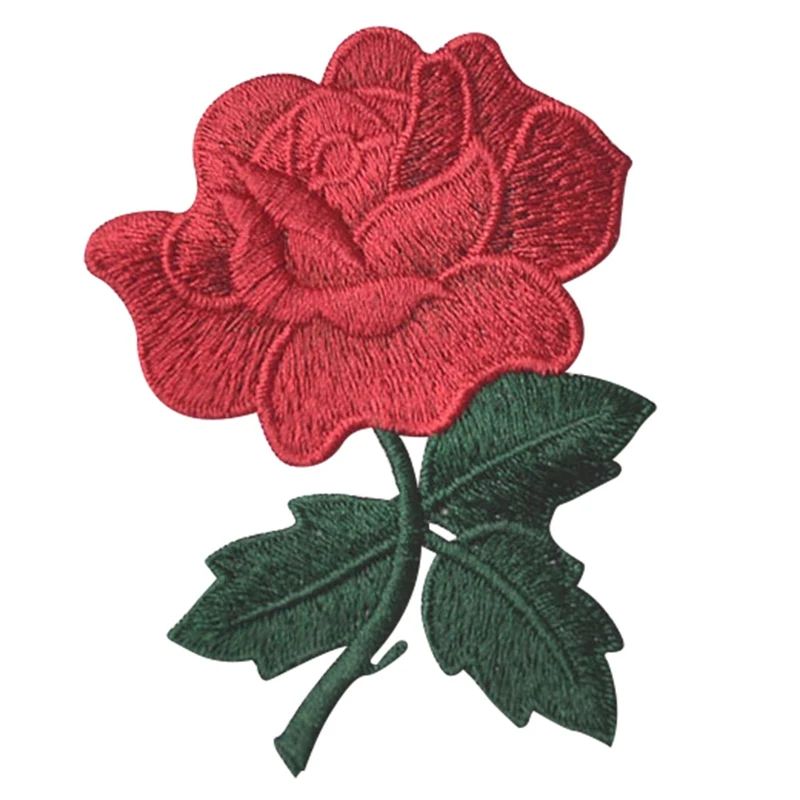 Red Rose Embroidered Sewing On Patch Flower Iron On Patch Stickers For Clothes Badge Sewing Fabric Applique Supplies
Red Rose Embroidered Sewing On Patch Flower Iron On Patch Stickers For Clothes Badge Sewing Fabric Applique Supplies