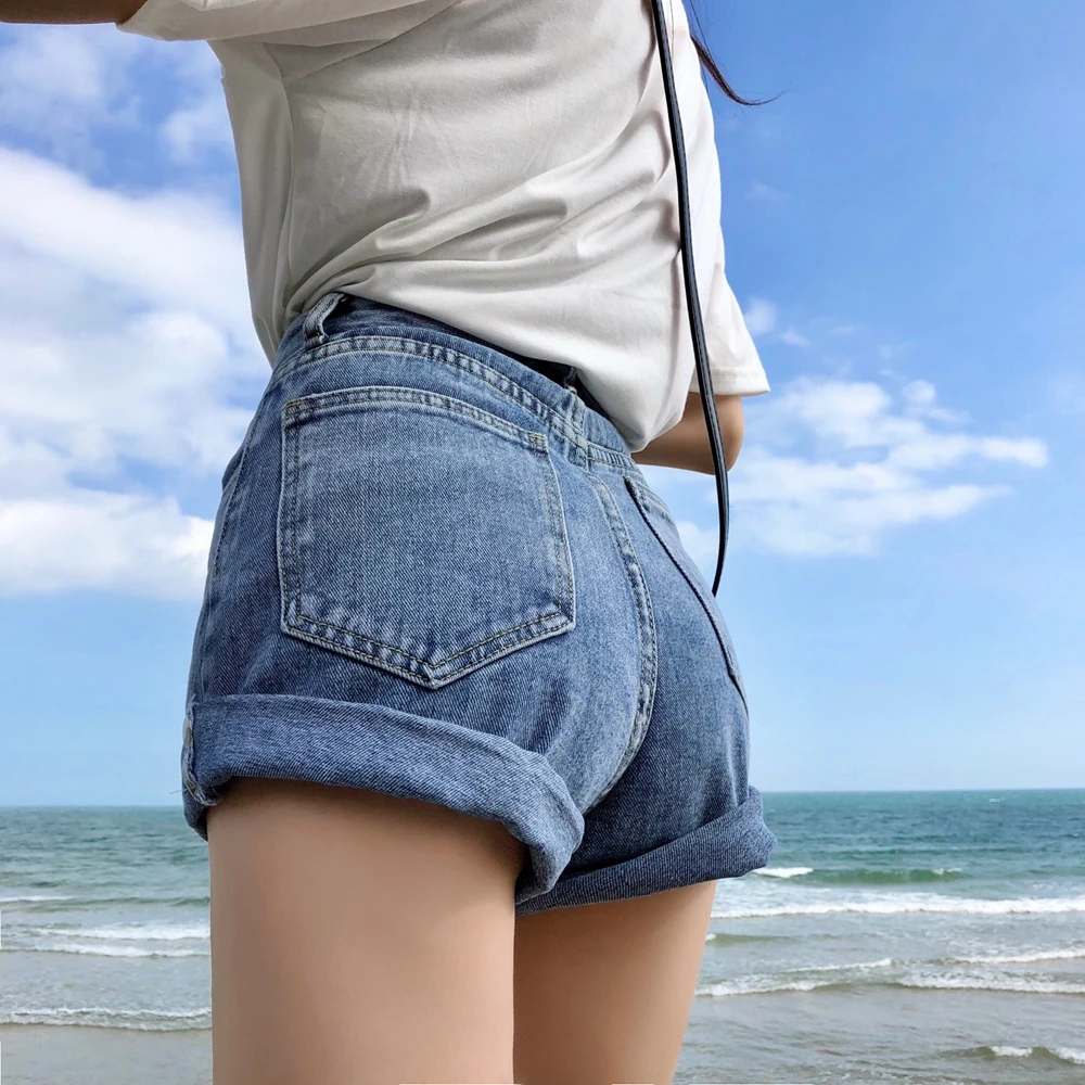 S-XL 2 colors jean shorts women summer 2019 korean style roll up high waist denim shorts womens (Z6275)
S-XL 2 colors jean shorts women summer 2019 korean style roll up high waist denim shorts womens (Z6275)
