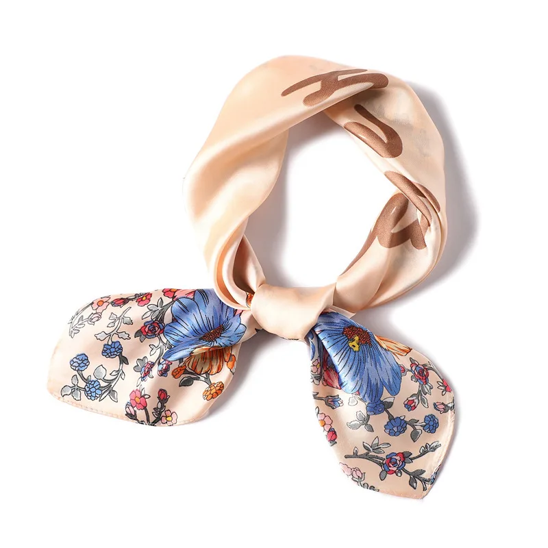 2019 Women's Square Silk Scarf Floral Printed Summer Shawls Wraps Ladies Bandana Female Hijabs Scarf Foulard Headband 70*70CM
2019 Women's Square Silk Scarf Floral Printed Summer Shawls Wraps Ladies Bandana Female Hijabs Scarf Foulard Headband 70*70CM