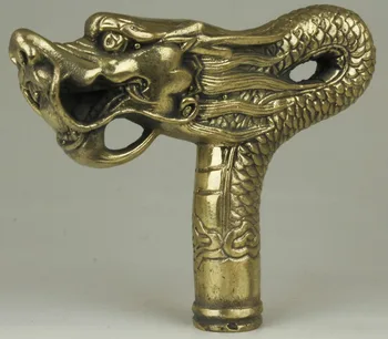China Handwork Carving Brass China Dragon Statues Cane Head Walking Stick
China Handwork Carving Brass China Dragon Statues Cane Head Walking Stick