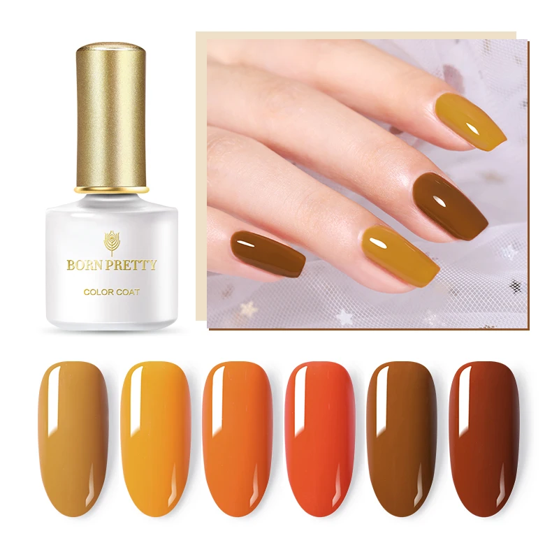 BORN PRETTY 6ml Pumpkin Color Series Nail Gel Polish UV LED Nail Lacquer Primer Pure Nail Color Soak Off Nail Art Gel Varnish
BORN PRETTY 6ml Pumpkin Color Series Nail Gel Polish UV LED Nail Lacquer Primer Pure Nail Color Soak Off Nail Art Gel Varnish