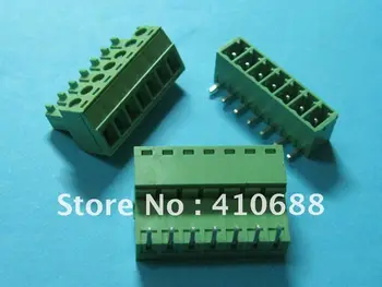 10 pcs Angle 7 pin/way Pitch 3.5mm Screw Terminal Block Connector Green Color Pluggable Type with angle pin
10 pcs Angle 7 pin/way Pitch 3.5mm Screw Terminal Block Connector Green Color Pluggable Type with angle pin