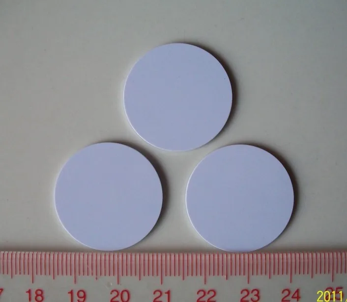 25mm mifare 1k pvc tag.(hard)