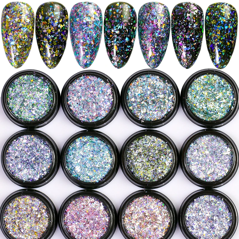 Holo Irregular Mermaid Colorful Laser Nail Flakes 3D Nail Art Glitter Chameleon Gel Polish Manicure DIY Decor Sequins
Holo Irregular Mermaid Colorful Laser Nail Flakes 3D Nail Art Glitter Chameleon Gel Polish Manicure DIY Decor Sequins