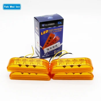 Tak Wai Lee 4X4 LEDs Tail Light Bar Assembly Side Market Clearance Car Day Lamp Styling White Yellow Red For Bus Truck Trailer
Tak Wai Lee 4X4 LEDs Tail Light Bar Assembly Side Market Clearance Car Day Lamp Styling White Yellow Red For Bus Truck Trailer