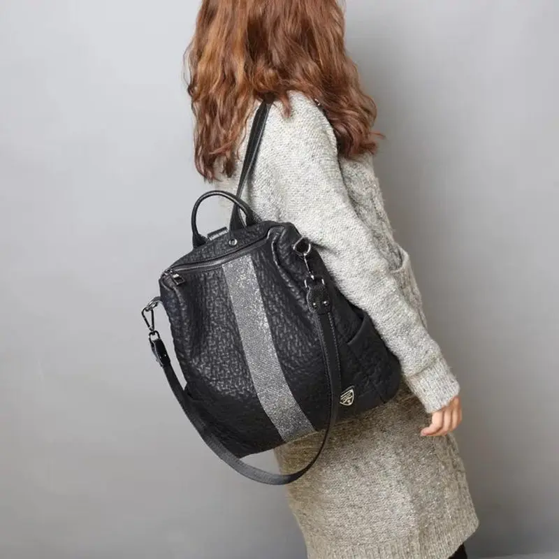 Fashion Women Backpack High Quality Youth Leather Backpacks for Teenage Girls Female School Shoulder Bag Bagpack mochila E159
Fashion Women Backpack High Quality Youth Leather Backpacks for Teenage Girls Female School Shoulder Bag Bagpack mochila E159