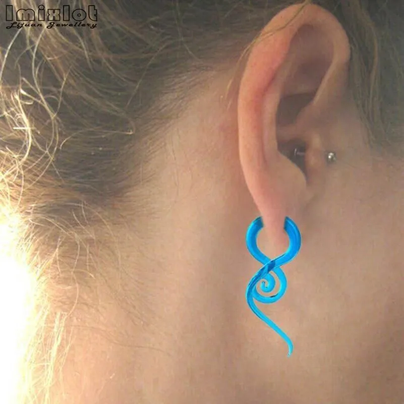 1 Pair 5-12mm Pyrex Glass Ear Spiral Taper Gauge 5-12mm Ear Plug Stretching Expander Piercing Glass Gauge Body Jewelry Pircing
1 Pair 5-12mm Pyrex Glass Ear Spiral Taper Gauge 5-12mm Ear Plug Stretching Expander Piercing Glass Gauge Body Jewelry Pircing