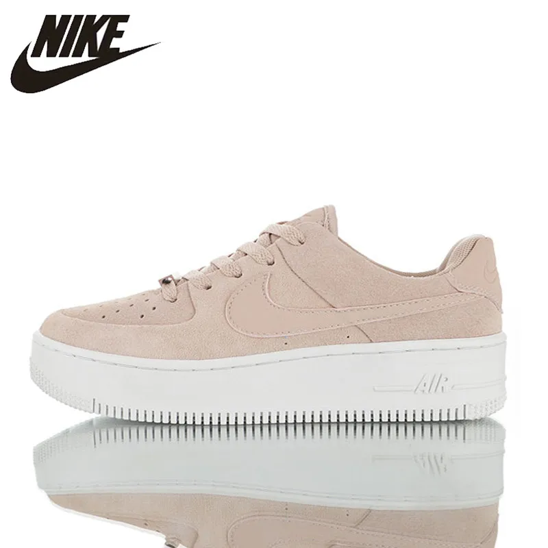 

New Arrival Original Nike WMNS Air Force 1 Sage Low Women's Skateboarding Shoes Outdoor Sneakers Shock Absorption