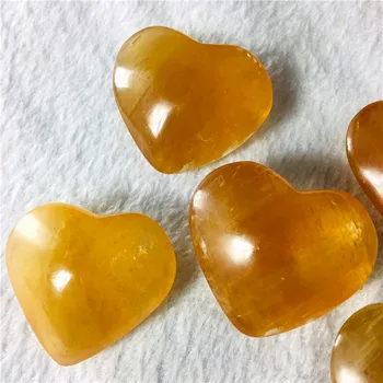 1pcs Large size yellow calcite heart healing crystals and minerals home decoration accessories
1pcs Large size yellow calcite heart healing crystals and minerals home decoration accessories
