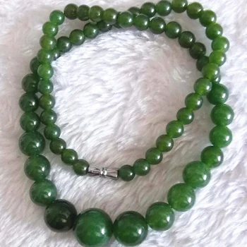 Fashion 6-14mm natural green Taiwan jades necklace semi-precious stone beads round beads elegant women jewelry 17inch BV277
Fashion 6-14mm natural green Taiwan jades necklace semi-precious stone beads round beads elegant women jewelry 17inch BV277