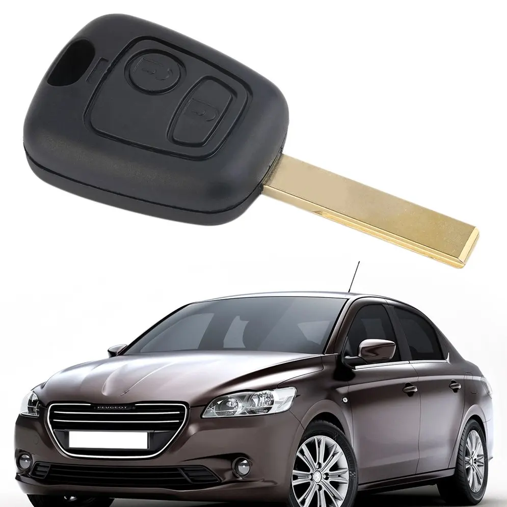 Remote Flip Fob Keyless Car Key Case Shell Repair Kit for Peugeot 307 2 Button Uncut Blade Car Key Cover With blank blade
Remote Flip Fob Keyless Car Key Case Shell Repair Kit for Peugeot 307 2 Button Uncut Blade Car Key Cover With blank blade