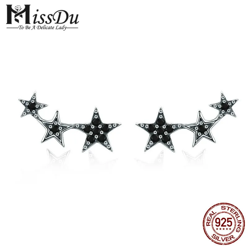 Authentic 925 Sterling Silver Stackable Star Black CZ Stud Earrings for Women Sterling Silver Jewelry Bijoux SCE292
Authentic 925 Sterling Silver Stackable Star Black CZ Stud Earrings for Women Sterling Silver Jewelry Bijoux SCE292