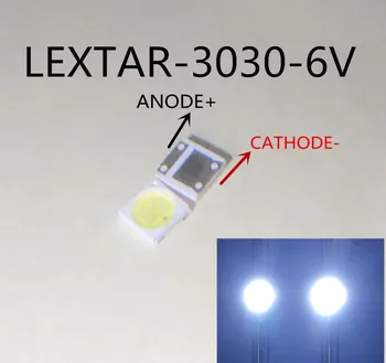 4000pcs FOR LEXTAR LED Backlight High Power LED PCT 1.8W 3030 6V Cool white 150-187LM PT30W45 V1 TV Application
4000pcs FOR LEXTAR LED Backlight High Power LED PCT 1.8W 3030 6V Cool white 150-187LM PT30W45 V1 TV Application