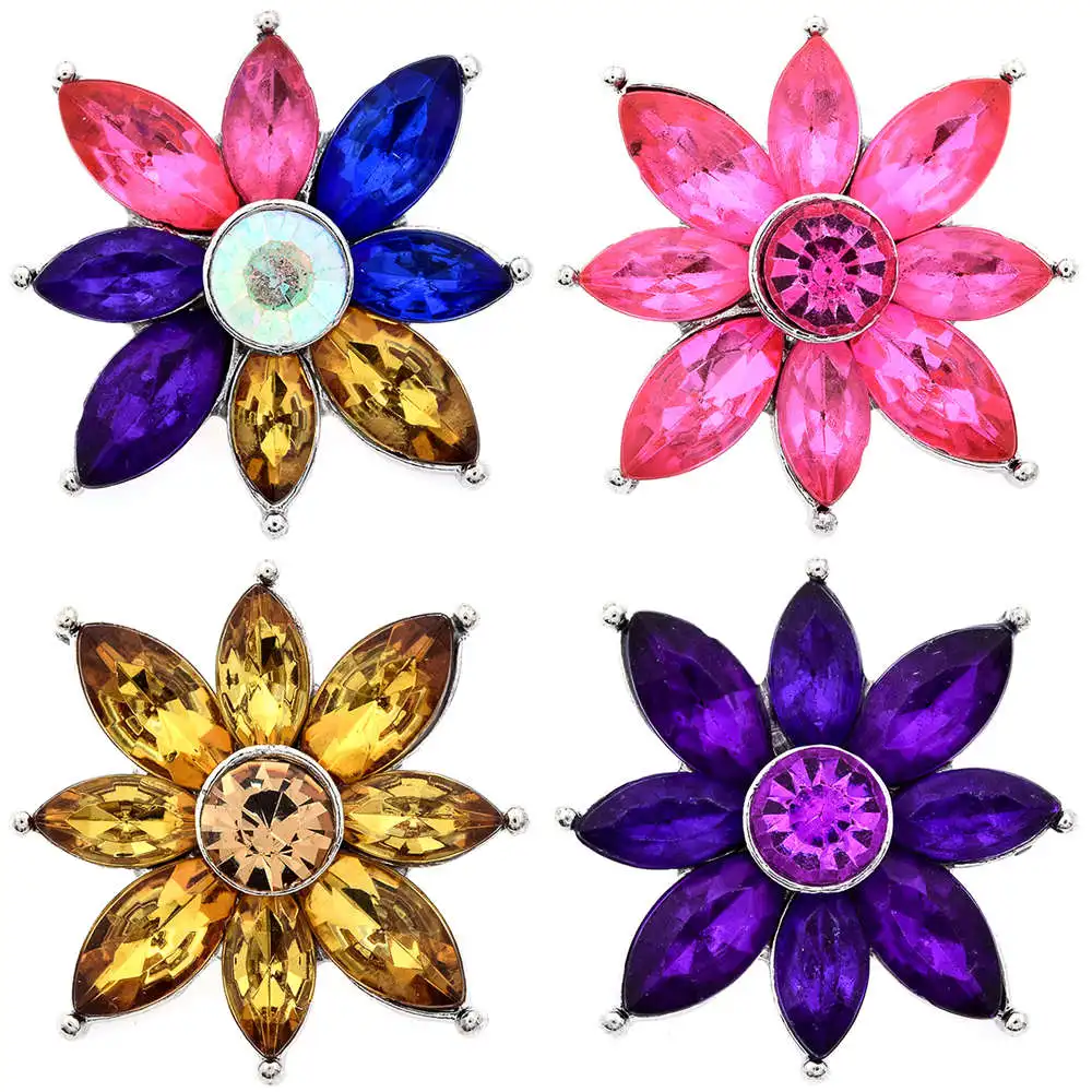 DIY 18mm flower button metal Snap Button Fit Snap Bracelet For Women Snaps Jewelry TZ1011
DIY 18mm flower button metal Snap Button Fit Snap Bracelet For Women Snaps Jewelry TZ1011