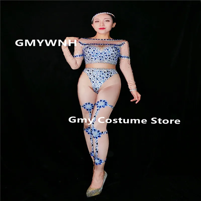 D75 Ballroom dance female crystals bodysuit dj bar wears Rhinestone jumpsuit dj outfits party clothes disco dress costumes club
D75 Ballroom dance female crystals bodysuit dj bar wears Rhinestone jumpsuit dj outfits party clothes disco dress costumes club