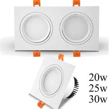 High Bright Cob Led Ceiling Downlights Dimmable 20w 30w 25w Led Recessed Spot Lamp light Fixture Ceiling Lamp AC85-265V + Driver
High Bright Cob Led Ceiling Downlights Dimmable 20w 30w 25w Led Recessed Spot Lamp light Fixture Ceiling Lamp AC85-265V + Driver