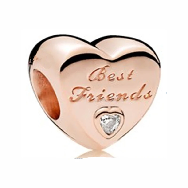 Friendship Heart Rose Golden Beads for Jewelry Making Silver 925 Jewelry Fashion DIY Beaded Beads for Women Bracelets Heart CZ
Friendship Heart Rose Golden Beads for Jewelry Making Silver 925 Jewelry Fashion DIY Beaded Beads for Women Bracelets Heart CZ