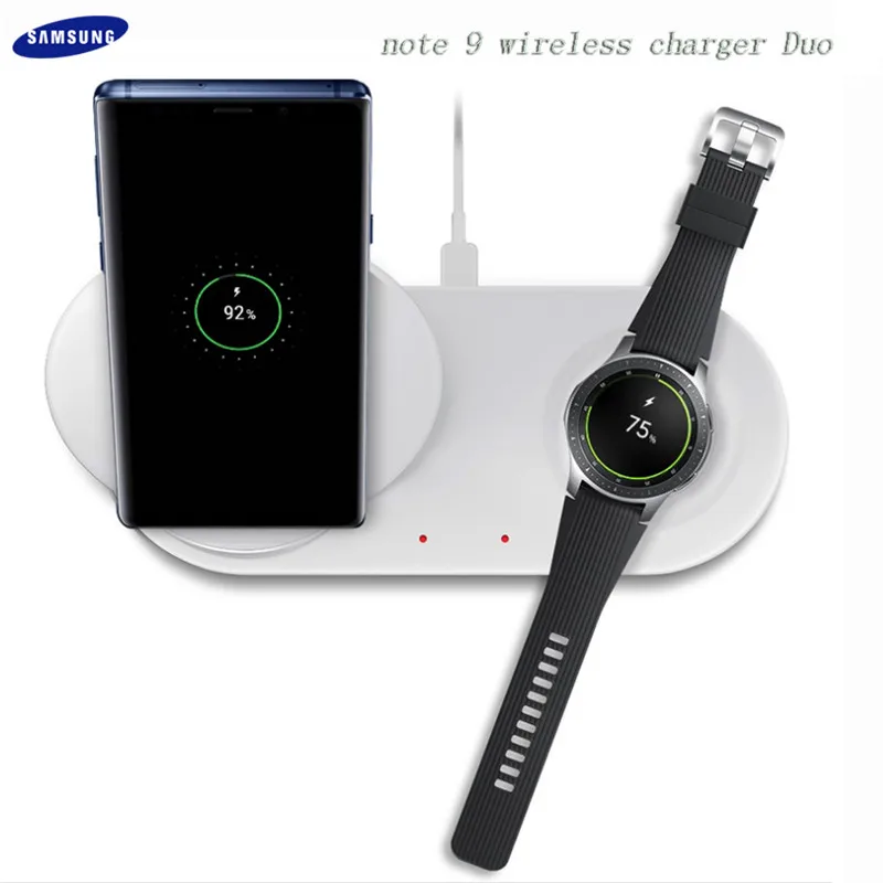 100% Original Galaxy Note 9 2 in 1 Watch Fast Wireless Charger for iPhone X XR XS 8 Samsung Gear S2 S3 S4 Galaxy S8 S9 S10 Plus
100% Original Galaxy Note 9 2 in 1 Watch Fast Wireless Charger for iPhone X XR XS 8 Samsung Gear S2 S3 S4 Galaxy S8 S9 S10 Plus