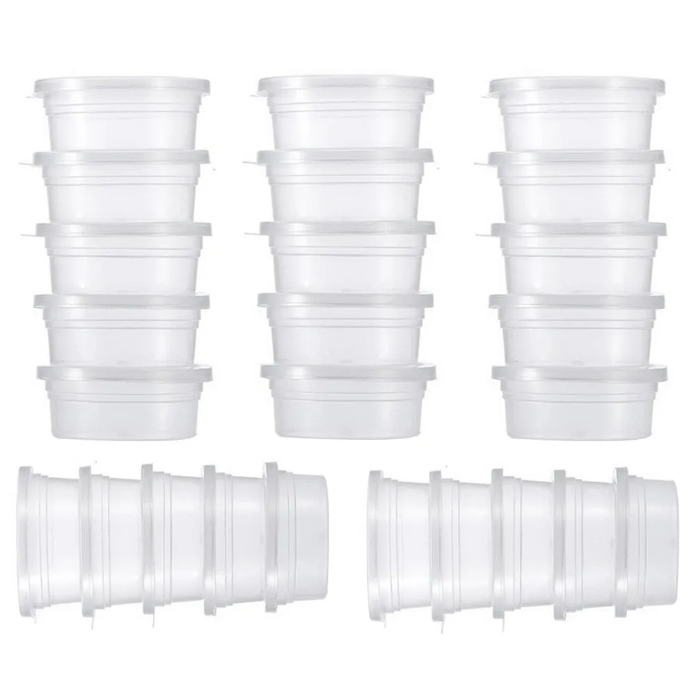 25 Pc Slime Storage Containers Foam Ball Storage Cups Containers With Lids Plastic storage box for multi-purpose new 422
25 Pc Slime Storage Containers Foam Ball Storage Cups Containers With Lids Plastic storage box for multi-purpose new 422