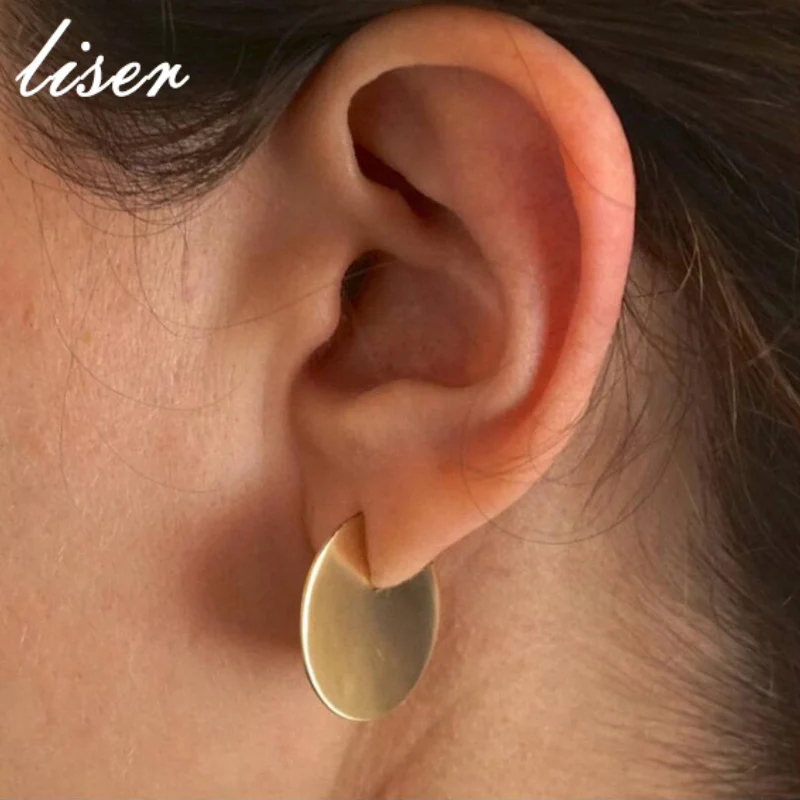 New Punk Style Gold Metal Round Coin Pendant Earrings Women's Disc Earrings Exaggerated Earrings Jewelry
New Punk Style Gold Metal Round Coin Pendant Earrings Women's Disc Earrings Exaggerated Earrings Jewelry