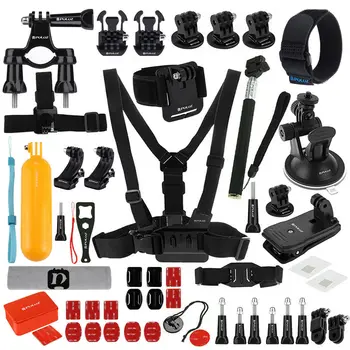 PULUZ 53 in 1 Accessories Accessory Bundles Combo Kit For GoPro HERO, Garmin, SOOCOO Sports Cameras
PULUZ 53 in 1 Accessories Accessory Bundles Combo Kit For GoPro HERO, Garmin, SOOCOO Sports Cameras