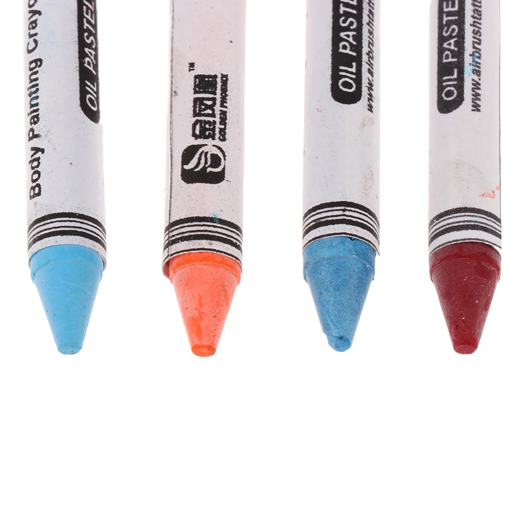 12 Colors Face Paint Body Painting Crayons Oil Pastels Art Pen Pencil Sticks for Party Makeup 12 Colors Face Paint Body Painting Crayons Oil Pastels Art Pen Pencil Sticks for Party Makeup