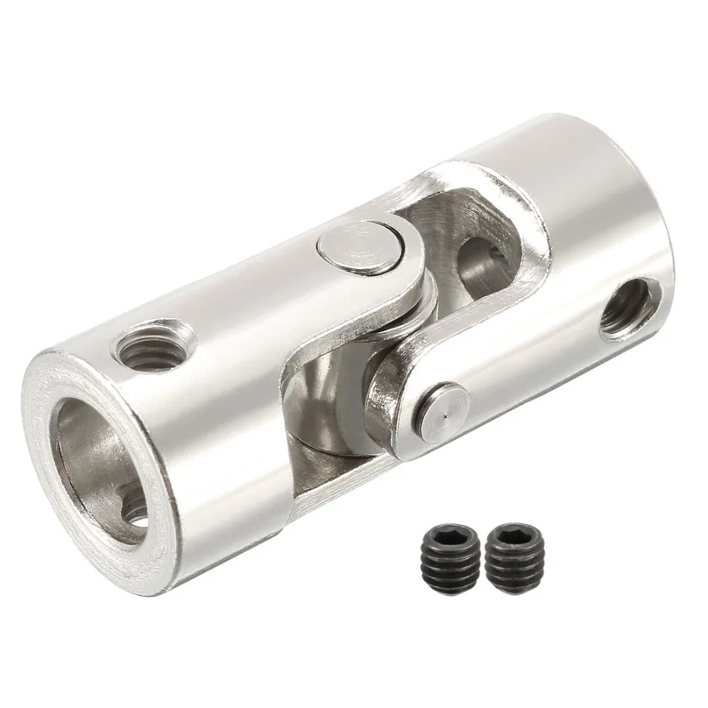 Uxcell 1PCS L35XD14 8mm to 8mm Inner Dia 1 Section Rotatable Universal Aluminum alloy Shaft U Joint Coupler DIY Toy
Uxcell 1PCS L35XD14 8mm to 8mm Inner Dia 1 Section Rotatable Universal Aluminum alloy Shaft U Joint Coupler DIY Toy