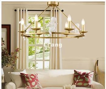 Nordic Angel Modern Light Pendant Lamp European Brass Pendant Vintage Lamp E14 LED AC Bronze Angel Pendant For Bedroom Lighting
Nordic Angel Modern Light Pendant Lamp European Brass Pendant Vintage Lamp E14 LED AC Bronze Angel Pendant For Bedroom Lighting
