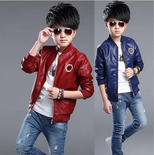 2017 Hot! new fashion brand children's clothing, British wind scoop Popular boy leather jacket Coat locomotive Zipper outwear
2017 Hot! new fashion brand children's clothing, British wind scoop Popular boy leather jacket Coat locomotive Zipper outwear