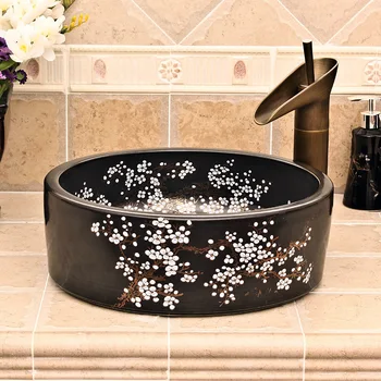 China Artistic Handmade Art wash basin Ceramic Counter Top Wash Basin Bathroom Sinks sanitary wash basin
China Artistic Handmade Art wash basin Ceramic Counter Top Wash Basin Bathroom Sinks sanitary wash basin