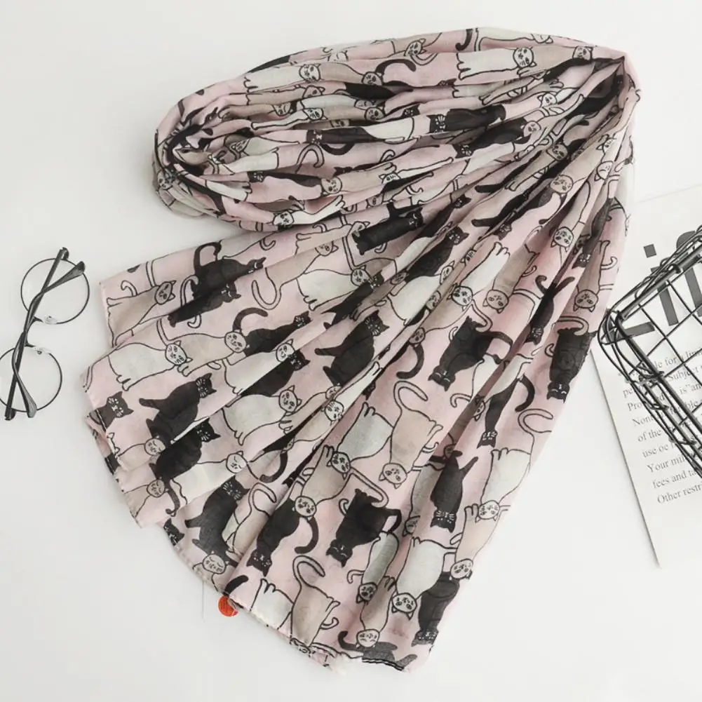 Cute Cats Long Thin Scarf Spring Summer Women Travel Sun Block Shawl Stole Decor New Vintage
Cute Cats Long Thin Scarf Spring Summer Women Travel Sun Block Shawl Stole Decor New Vintage