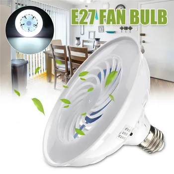 New LED Fan Light Bulbs E27 Bulb Lamps Mini Air Cooler Indoor Lighting for Cabinet, Corridor Workshop White Light
New LED Fan Light Bulbs E27 Bulb Lamps Mini Air Cooler Indoor Lighting for Cabinet, Corridor Workshop White Light