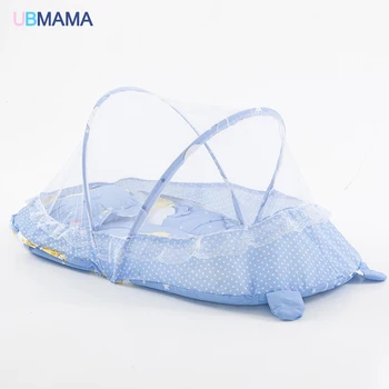 High-quality mosquito control red blue baby bed with mosquito net portable baby bed game cotton folding bed 110*65*60CM
High-quality mosquito control red blue baby bed with mosquito net portable baby bed game cotton folding bed 110*65*60CM