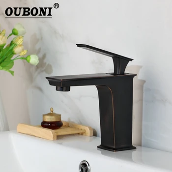 OUBONI NEW Black ORB Solid Brass Bathroom Faucet Deck Mount Bathroom Water Basin Sink Single Handle Faucet Mixer Taps
OUBONI NEW Black ORB Solid Brass Bathroom Faucet Deck Mount Bathroom Water Basin Sink Single Handle Faucet Mixer Taps