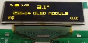 3.1 inch 30P SPI Yellow OLED Display Screen SSD1322 Drive IC 256*64 8Bit Parallel Interface
3.1 inch 30P SPI Yellow OLED Display Screen SSD1322 Drive IC 256*64 8Bit Parallel Interface