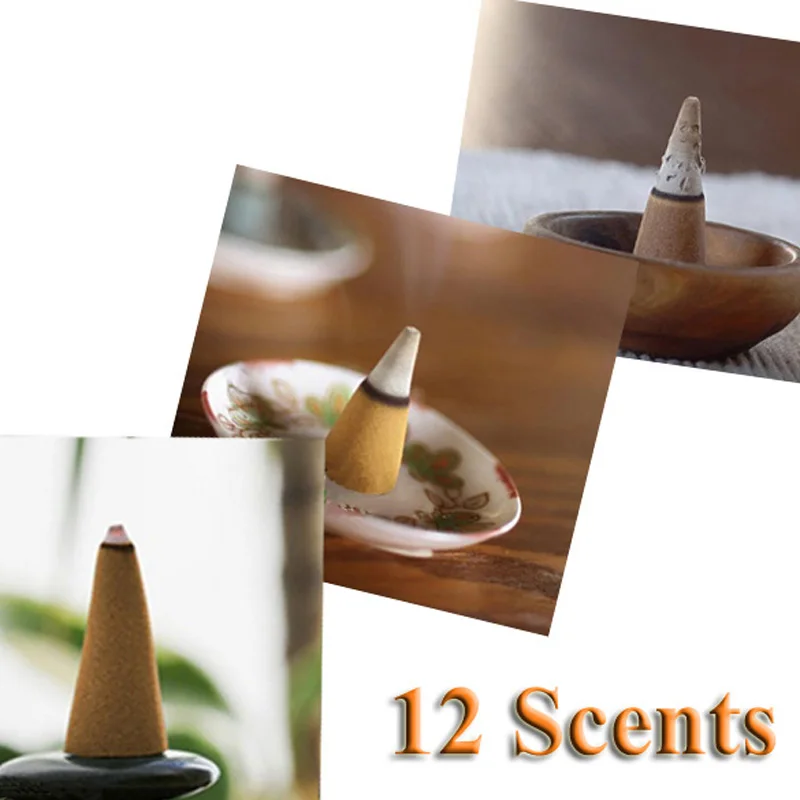 25pcs Mix Color Indian Incense Cones Scent Sandalwood or mixed pack Fresh Air Aroma Spice for Bathroom and Living Room Incens
25pcs Mix Color Indian Incense Cones Scent Sandalwood or mixed pack Fresh Air Aroma Spice for Bathroom and Living Room Incens