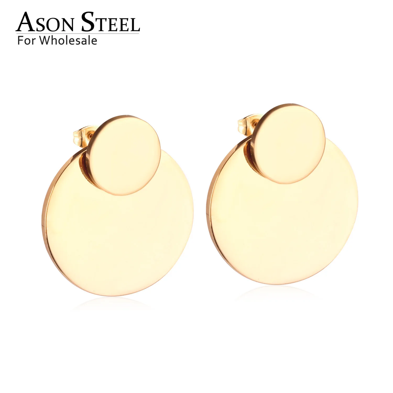 ASONSTEEL Korea Jewelry Round Shape Gold Drop Earring Female Bijoux Stainless Steel Geometry Earring Fashion Jewelry Christmas
ASONSTEEL Korea Jewelry Round Shape Gold Drop Earring Female Bijoux Stainless Steel Geometry Earring Fashion Jewelry Christmas