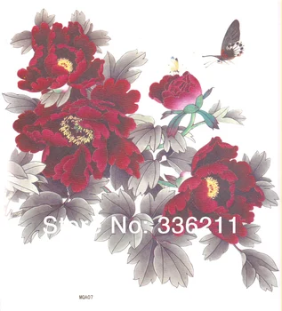 3pcs large Temporary tattoo stickers big Peony flower Butterfly design Waterproof body paint tatoo sexy draw women free shipping
3pcs large Temporary tattoo stickers big Peony flower Butterfly design Waterproof body paint tatoo sexy draw women free shipping