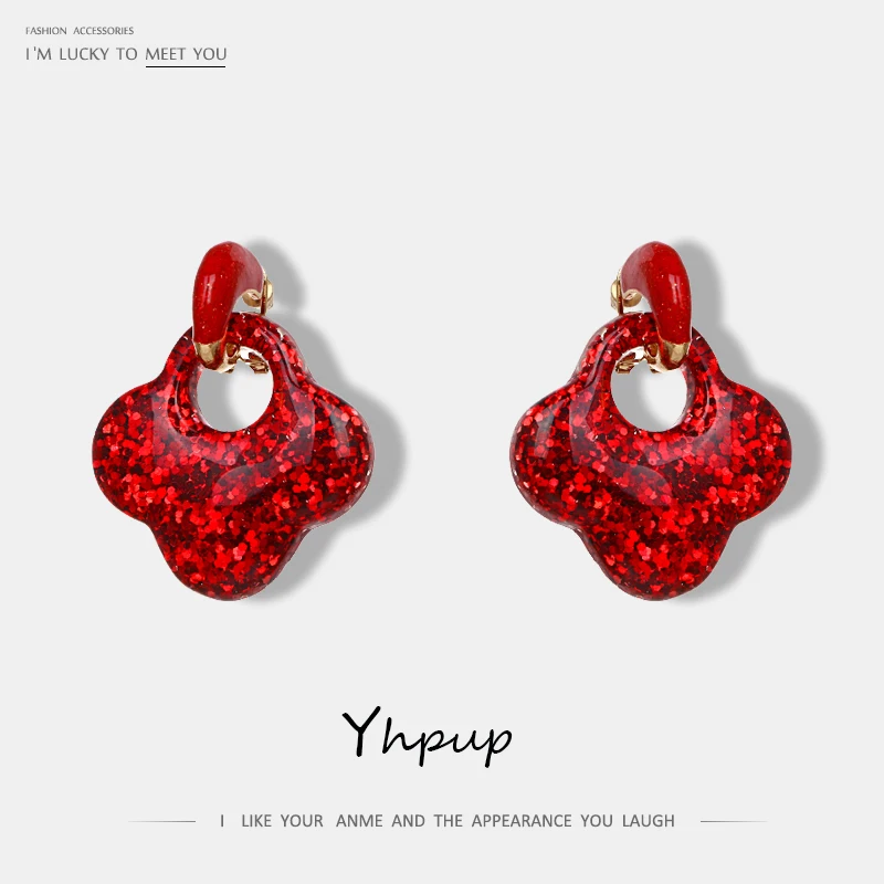 Yhpup Brand Luxy Shiny Resin Geometric Flower Drop Earrings Charms Bridal Dangle Earrings Pendientes Mujer Moda 2018 Party Gifts
Yhpup Brand Luxy Shiny Resin Geometric Flower Drop Earrings Charms Bridal Dangle Earrings Pendientes Mujer Moda 2018 Party Gifts