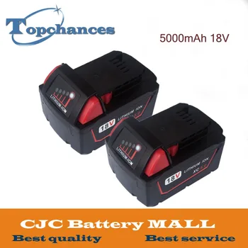 2X High Quality 18V 5000mAh Li-Ion Replacement Power Tool Battery For Milwaukee XC 48-11-1815 48-11-1840
2X High Quality 18V 5000mAh Li-Ion Replacement Power Tool Battery For Milwaukee XC 48-11-1815 48-11-1840