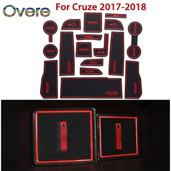 OVERE 1set Car Interior Cup Mat Door Gate Slot Pad Storage Box Mat for Chevy Chevrolet Cruze 2018 2017 2009-2016 Accessories
OVERE 1set Car Interior Cup Mat Door Gate Slot Pad Storage Box Mat for Chevy Chevrolet Cruze 2018 2017 2009-2016 Accessories