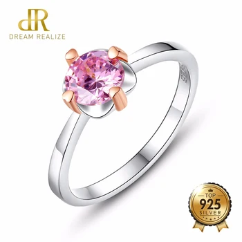 DR Pink Cubic Zirconia Finger Ring Luxury Two-Color Gold Designer 925 Sterling Silver Engagement Rings for Women Jewelry
DR Pink Cubic Zirconia Finger Ring Luxury Two-Color Gold Designer 925 Sterling Silver Engagement Rings for Women Jewelry
