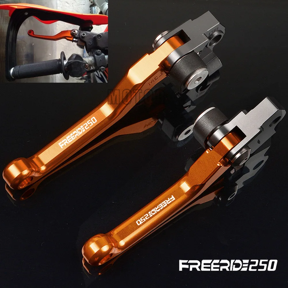For KTM FREERIDE250R 2014-2017 2015 2016 FREERIDE 250R 250 R CNC Motorcycle Dirt Pit Bike Motocross Pivot Brake Clutch Levers
For KTM FREERIDE250R 2014-2017 2015 2016 FREERIDE 250R 250 R CNC Motorcycle Dirt Pit Bike Motocross Pivot Brake Clutch Levers
