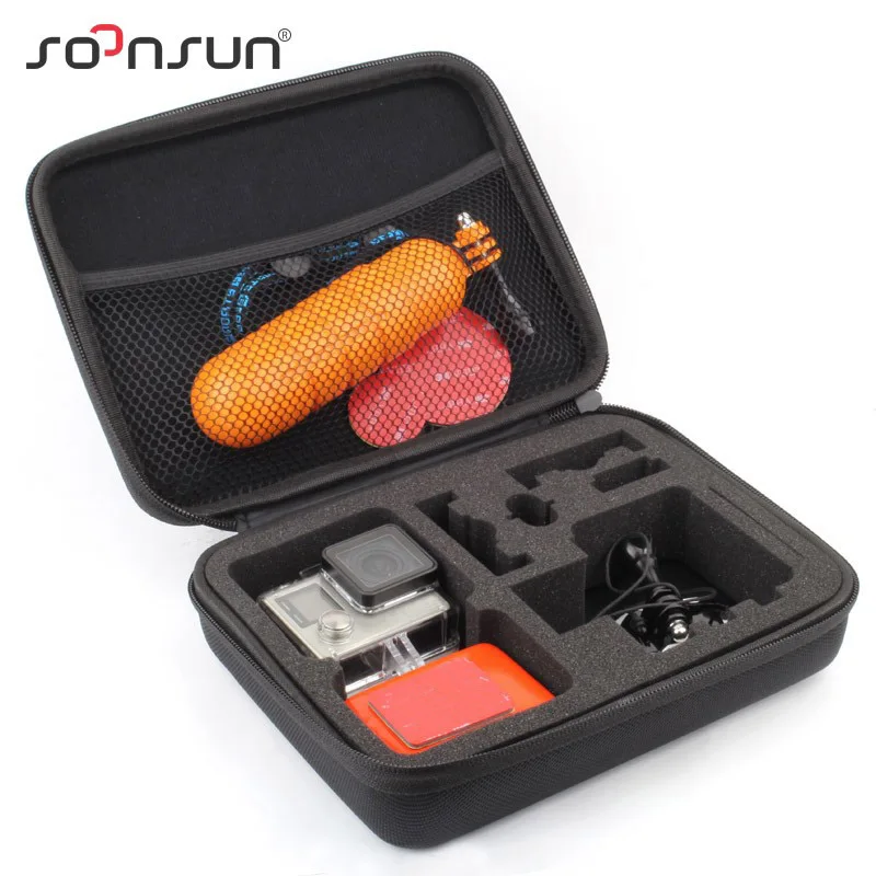 SOONSUN Medium Size Travel Storage Collection Box Case Cover for GoPro Hero 7/6/5/4/3 SJCAM For Xiaomi Yi Action Cam Accessory
SOONSUN Medium Size Travel Storage Collection Box Case Cover for GoPro Hero 7/6/5/4/3 SJCAM For Xiaomi Yi Action Cam Accessory