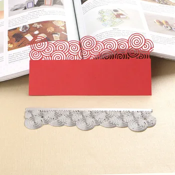 DUOFEN METAL CUTTING DIE 110199 Orient style spiral wave/cloud border Stencils for DIY craft projects Scrapbook Paper Album
DUOFEN METAL CUTTING DIE 110199 Orient style spiral wave/cloud border Stencils for DIY craft projects Scrapbook Paper Album