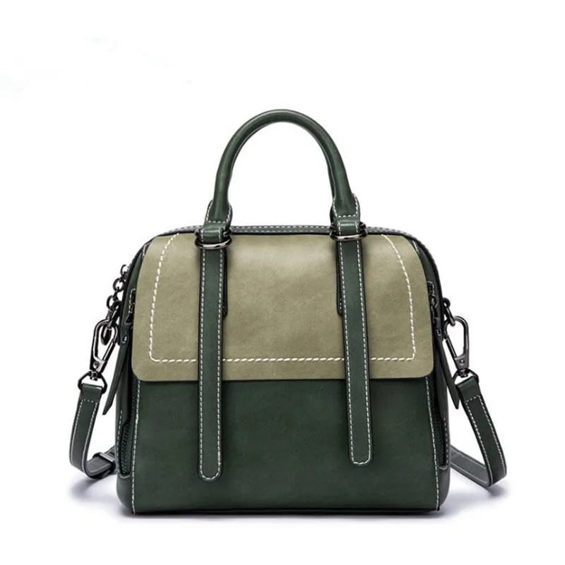 2019 Korean Version Of The Contrast Color Retro Simple Art Portable Handbags Fashion Wild Small Fresh Shoulder Slung PU Handbags
2019 Korean Version Of The Contrast Color Retro Simple Art Portable Handbags Fashion Wild Small Fresh Shoulder Slung PU Handbags